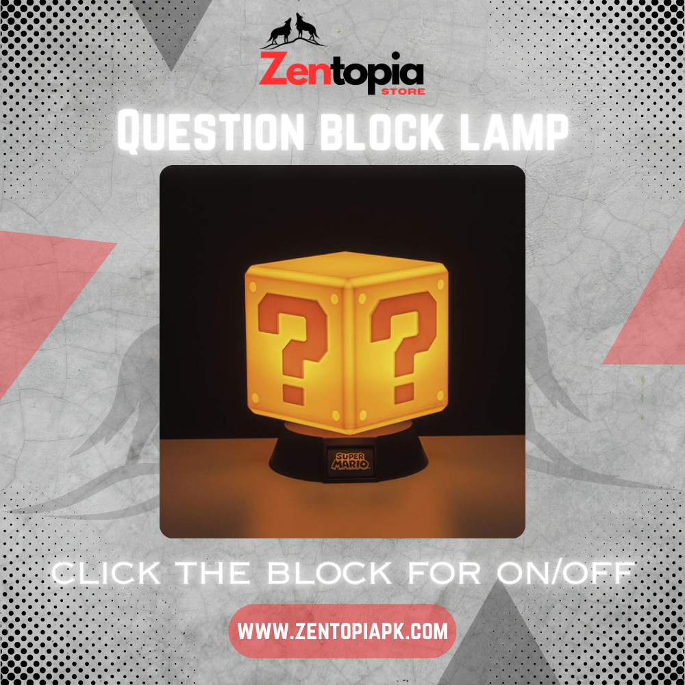 Question Block Lamp