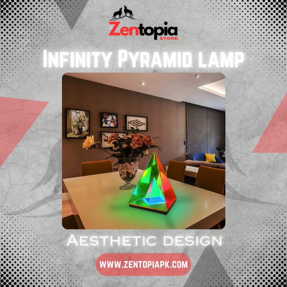 Infinity Pyramid Lamp