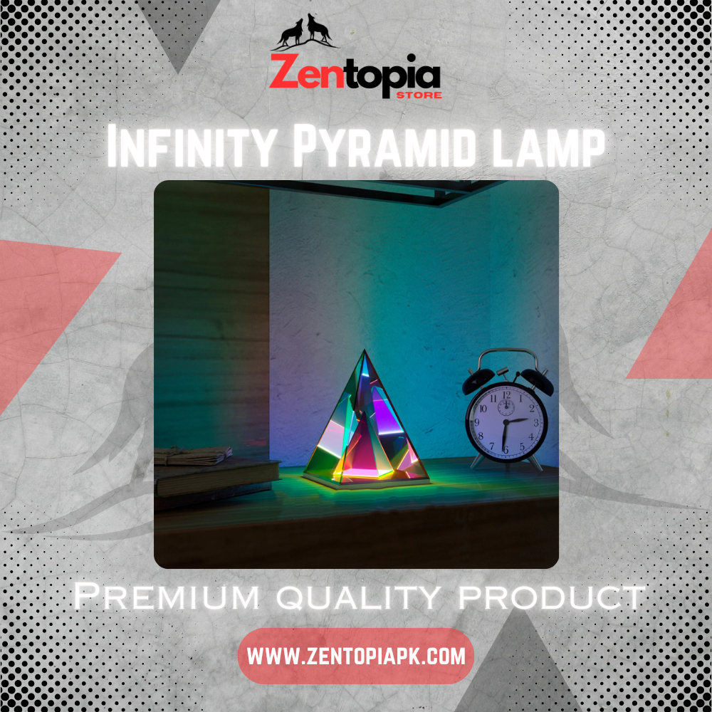 Infinity Pyramid Lamp