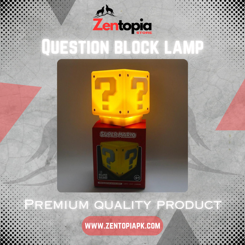 Question Block Lamp