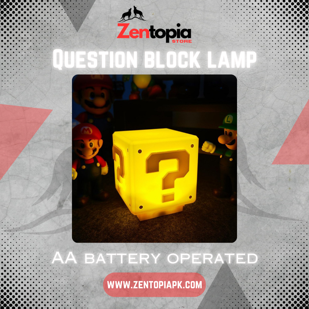 Question Block Lamp