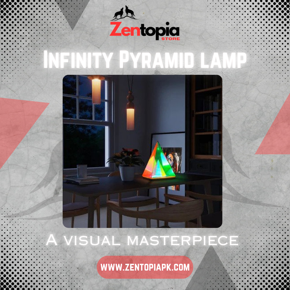 Infinity Pyramid Lamp