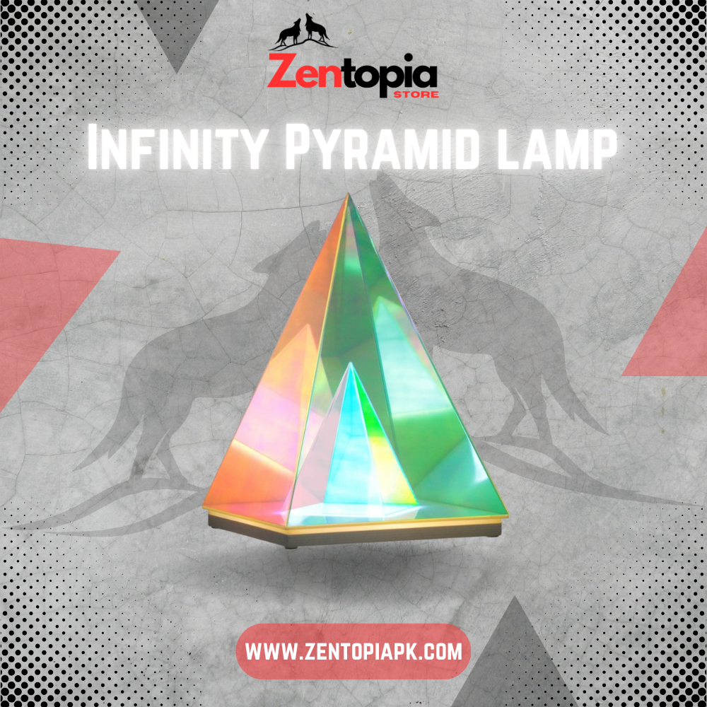 Infinity Pyramid Lamp